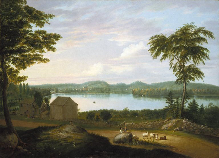 View of Springfield on the Connecticut River